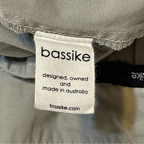 Bassike Canvas Paperbag Shorts in Gray Size 1 S - Picture 6 of 11
